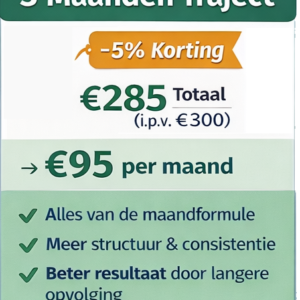 Online coaching | 3 maanden
